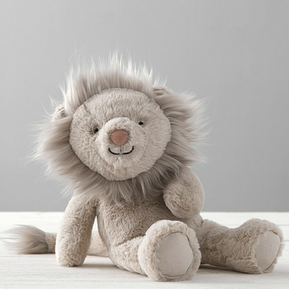 Pottery Barn Plush Lion Stuffed Animal